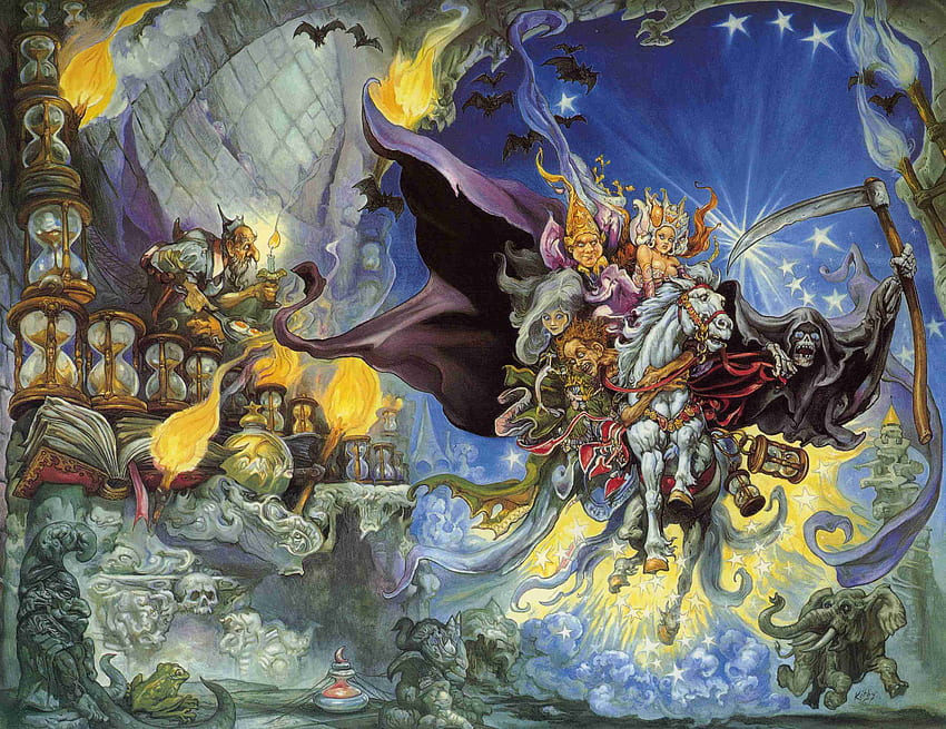 Mahkota Gembala: Akhir yang tenang dari seri Discworld Wallpaper HD