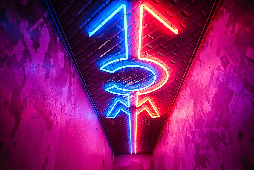 Neon, Backlight, Illumination, Lighting, Direction, Ceiling HD wallpaper