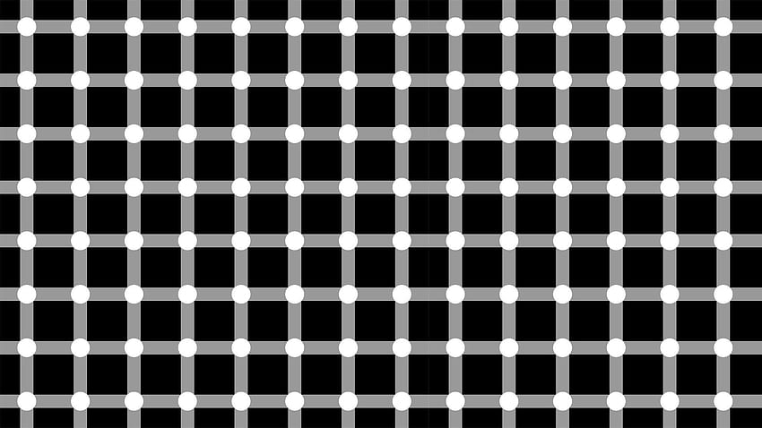 Фон на оптична илюзия, черно-бяла илюзия HD тапет