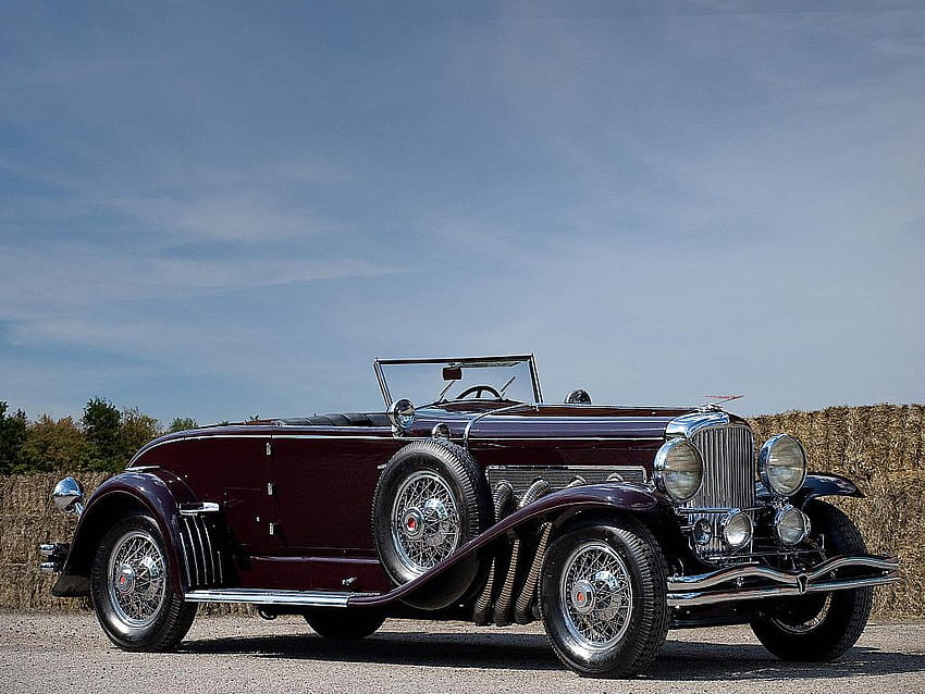 1935-Duesenberg J Convertible Coupe, clássico, conversível, duesenberg papel de parede HD