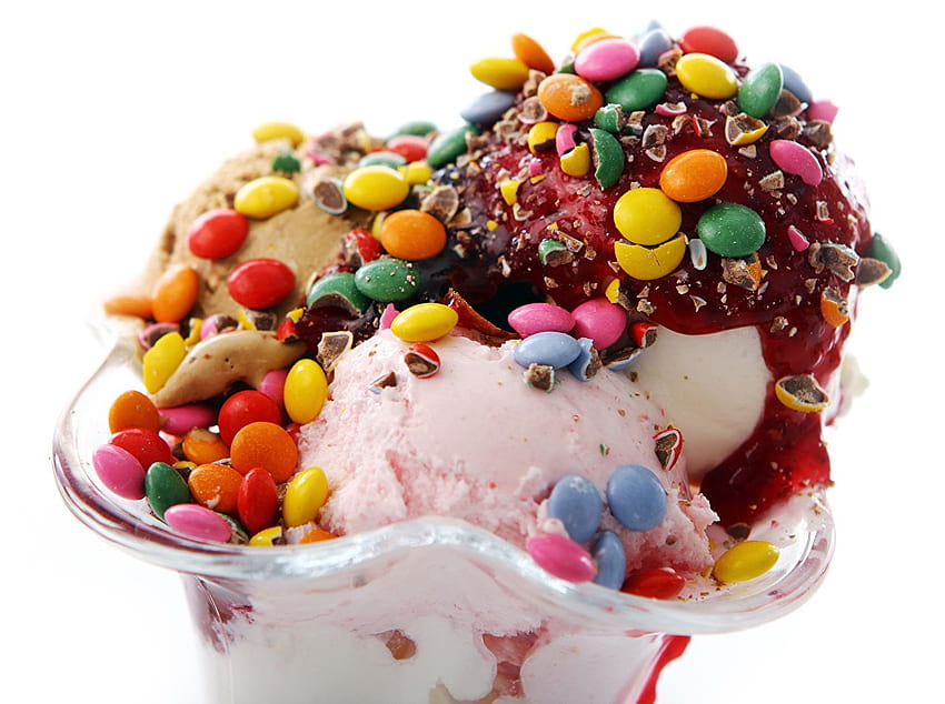 Бонбони Сладолед Хранителни сладкарски изделия HD тапет