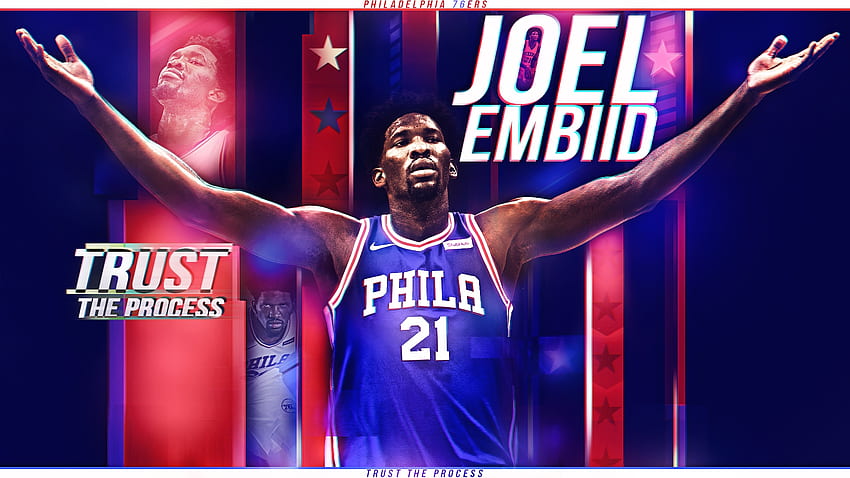 Joel Embiid, NBA, Philadelphia 76ers, Kamerunlu, Basketbol HD duvar kağıdı