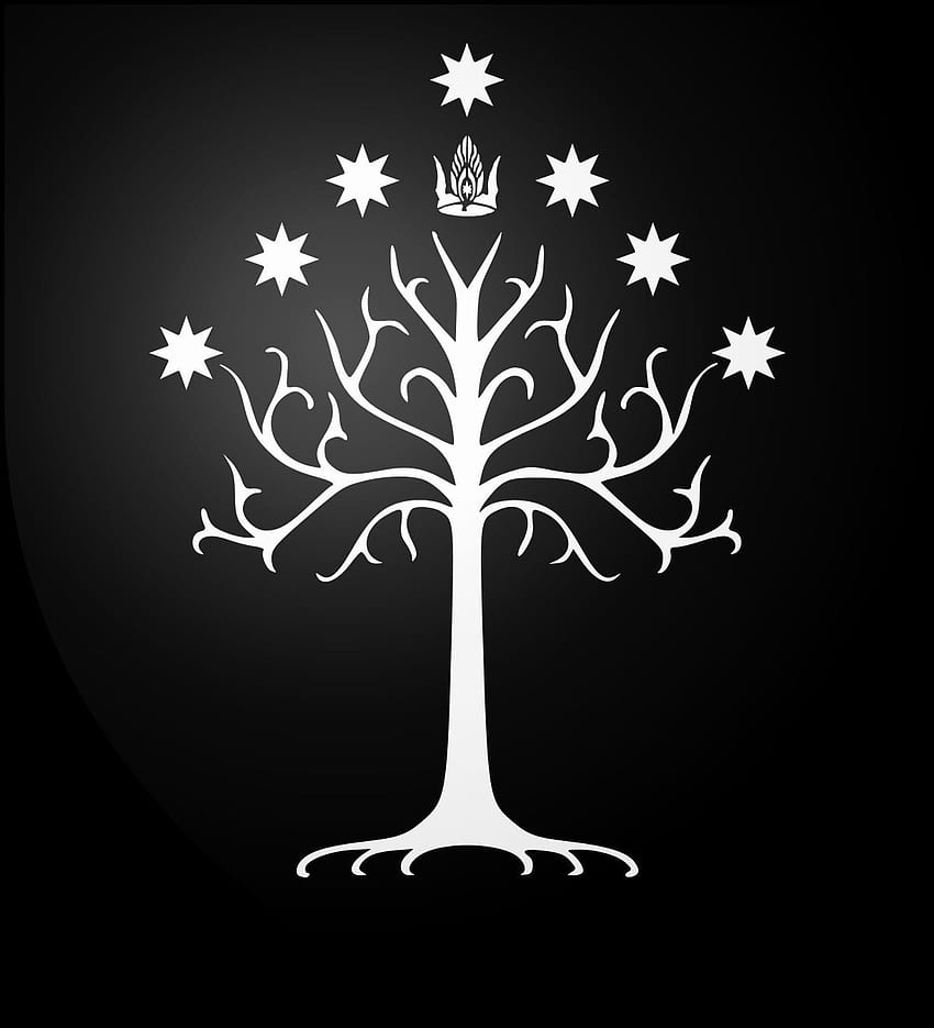 Tree Ring Coloring Page Lovely White Tree Of Gondor nel 2020. Albero di gondor, Tatuaggi albero di gondor, Albero bianco di gondor Sfondo del telefono HD