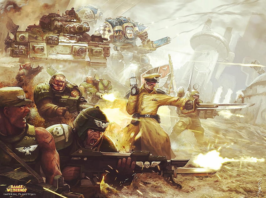Imgur. Karya seni Warhammer 40k, Warhammer, Warhammer 40k, Imperial Guard Wallpaper HD