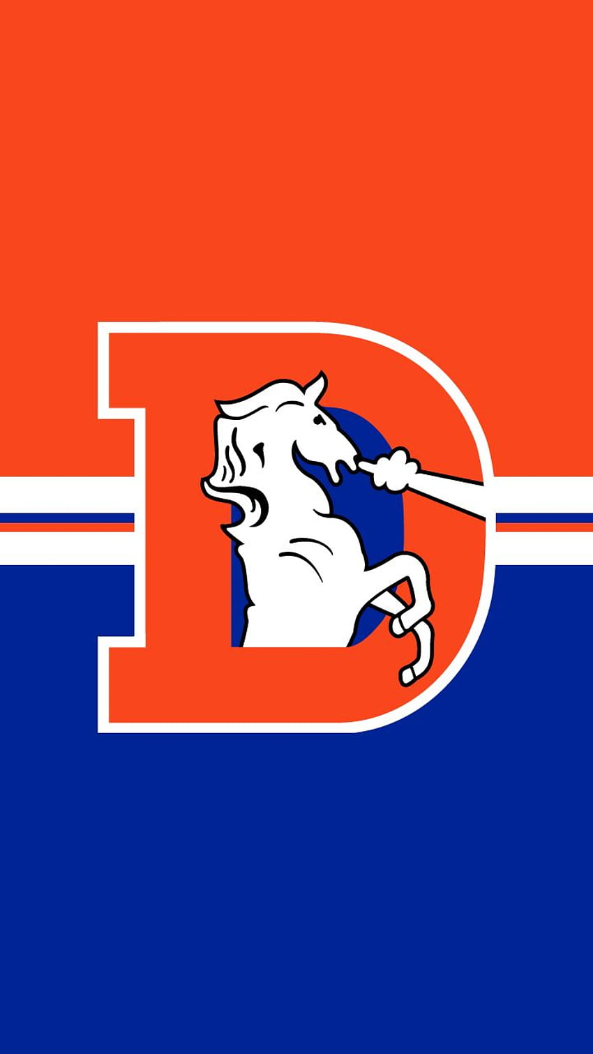 Denver Broncos Any iPhone Out There Using - Old School Denver Broncos ロゴ - & 背景 HD電話の壁紙