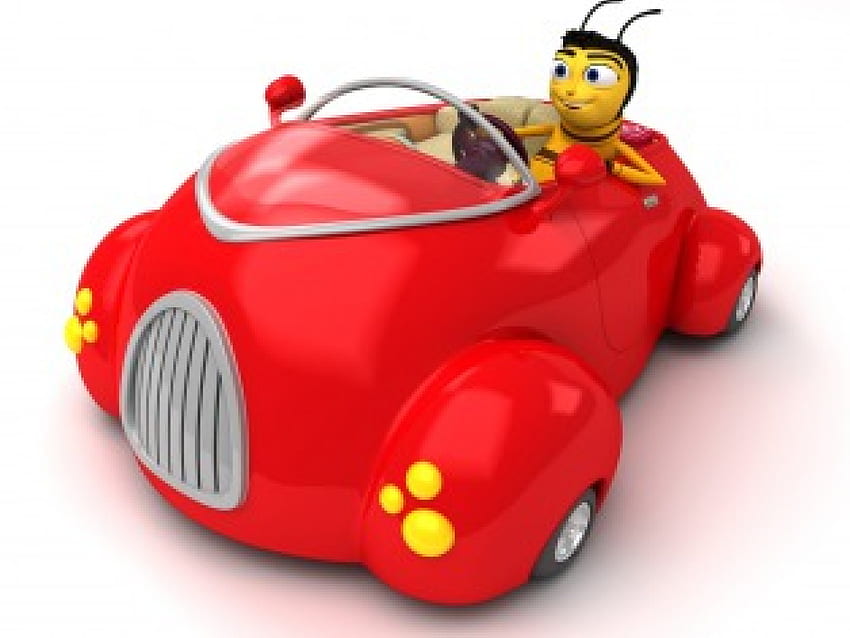 Bugatti_Veyron & Bee, bee, car HD wallpaper