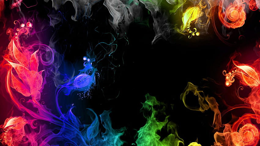 Smoke Colourful Background - - - Tip, Smokey HD wallpaper
