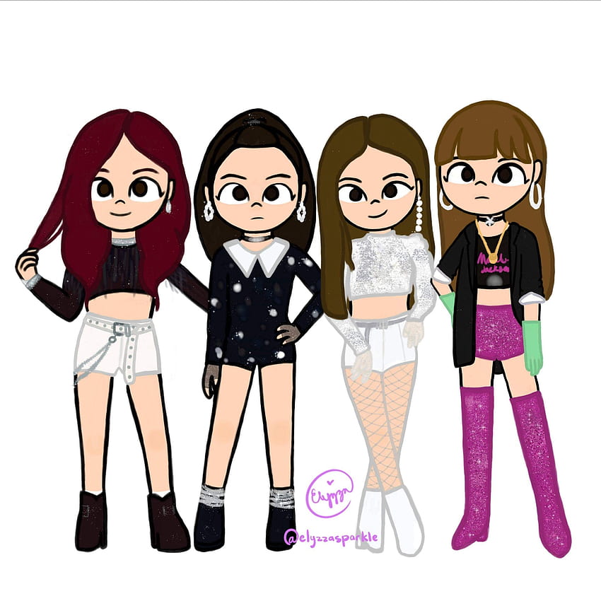 Discover more than 76 blackpink anime drawing latest - in.cdgdbentre