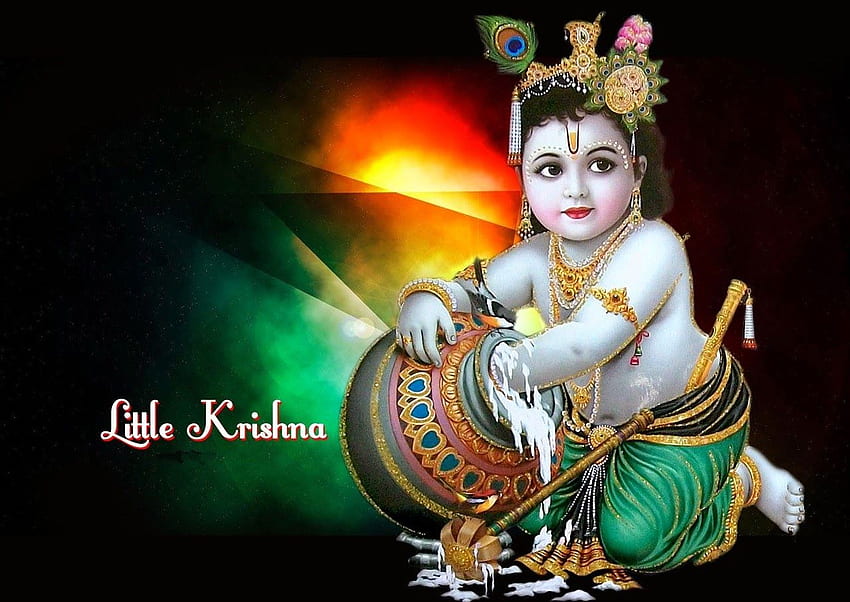 Cute Krishna Janmashtami - Shri Krishna Full HD wallpaper | Pxfuel