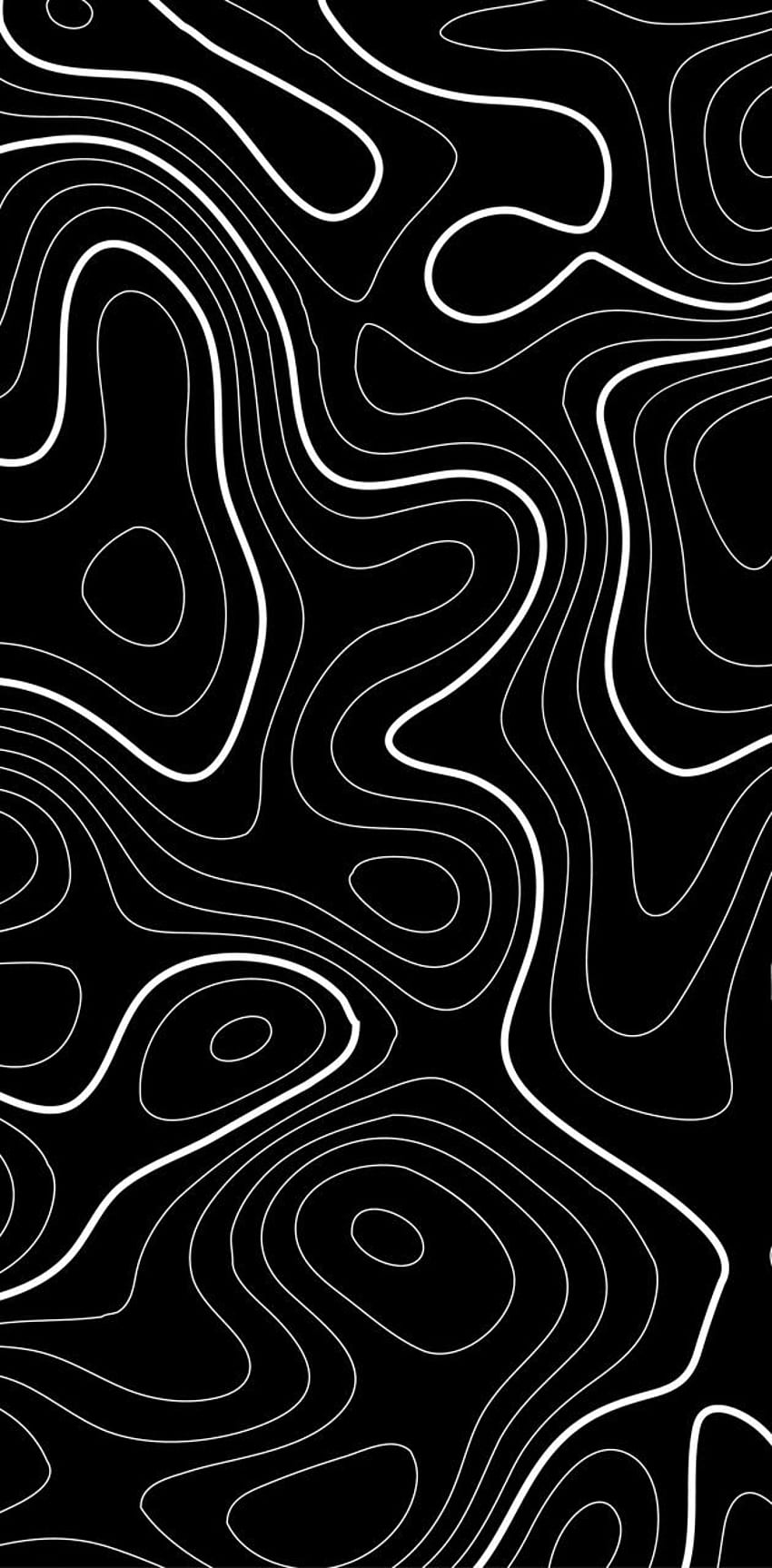 Topographic outline HD phone wallpaper