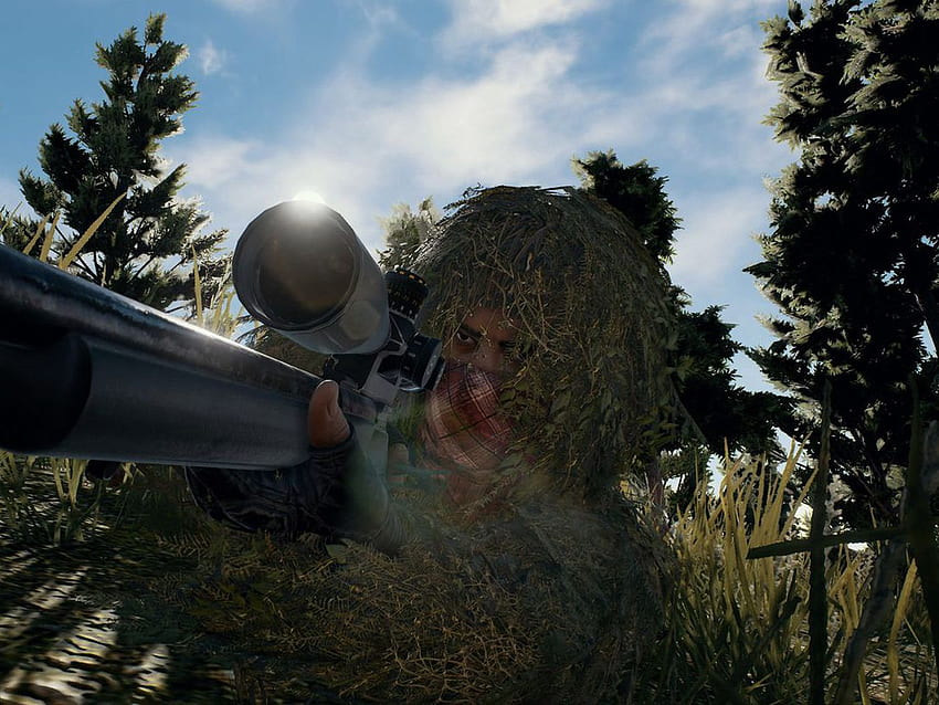 PUBG's new event mode is all about ghillie suits and crossbows HD wallpaper