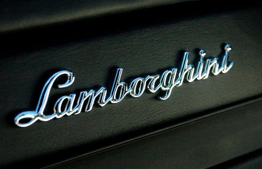 Lamborghini Logo, Cool Lamborghini Logo HD wallpaper