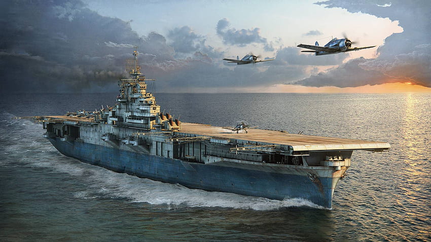 Mundo de buques de guerra fondo de pantalla
