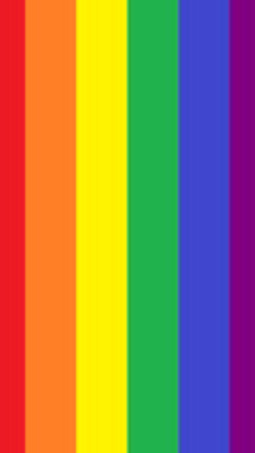 IPhone Rainbow Pride. LGBT Tapeta na telefon HD