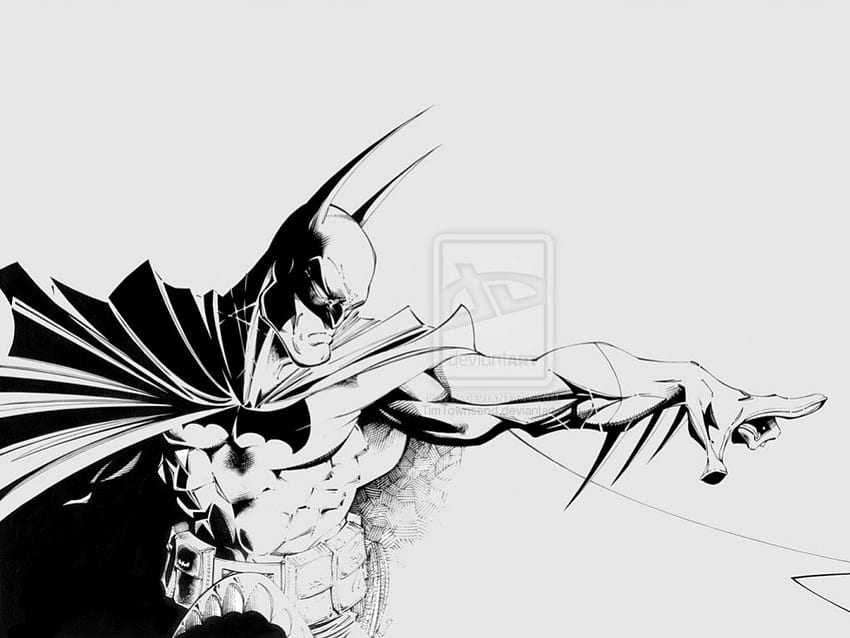 Batman Grayscale, DC Comics, Superheroes, Comics, Batman HD wallpaper