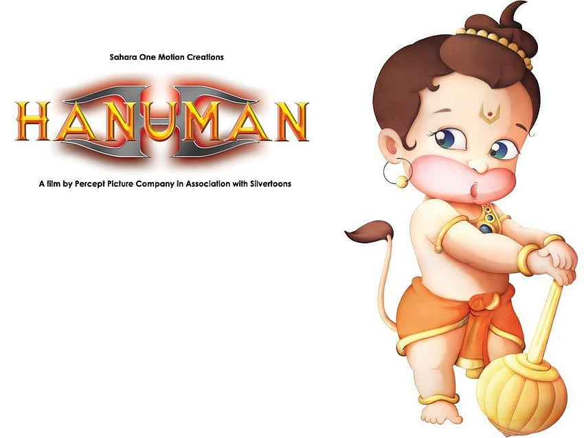 dibujos animados hanuman, dibujos animados indios fondo de pantalla