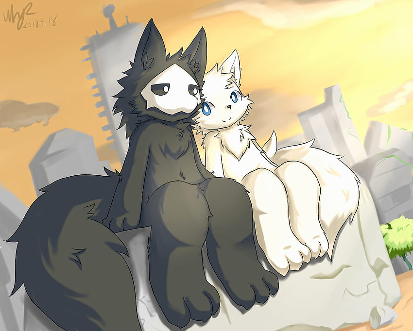 Puro and Colin, furries, Changed, furry HD wallpaper