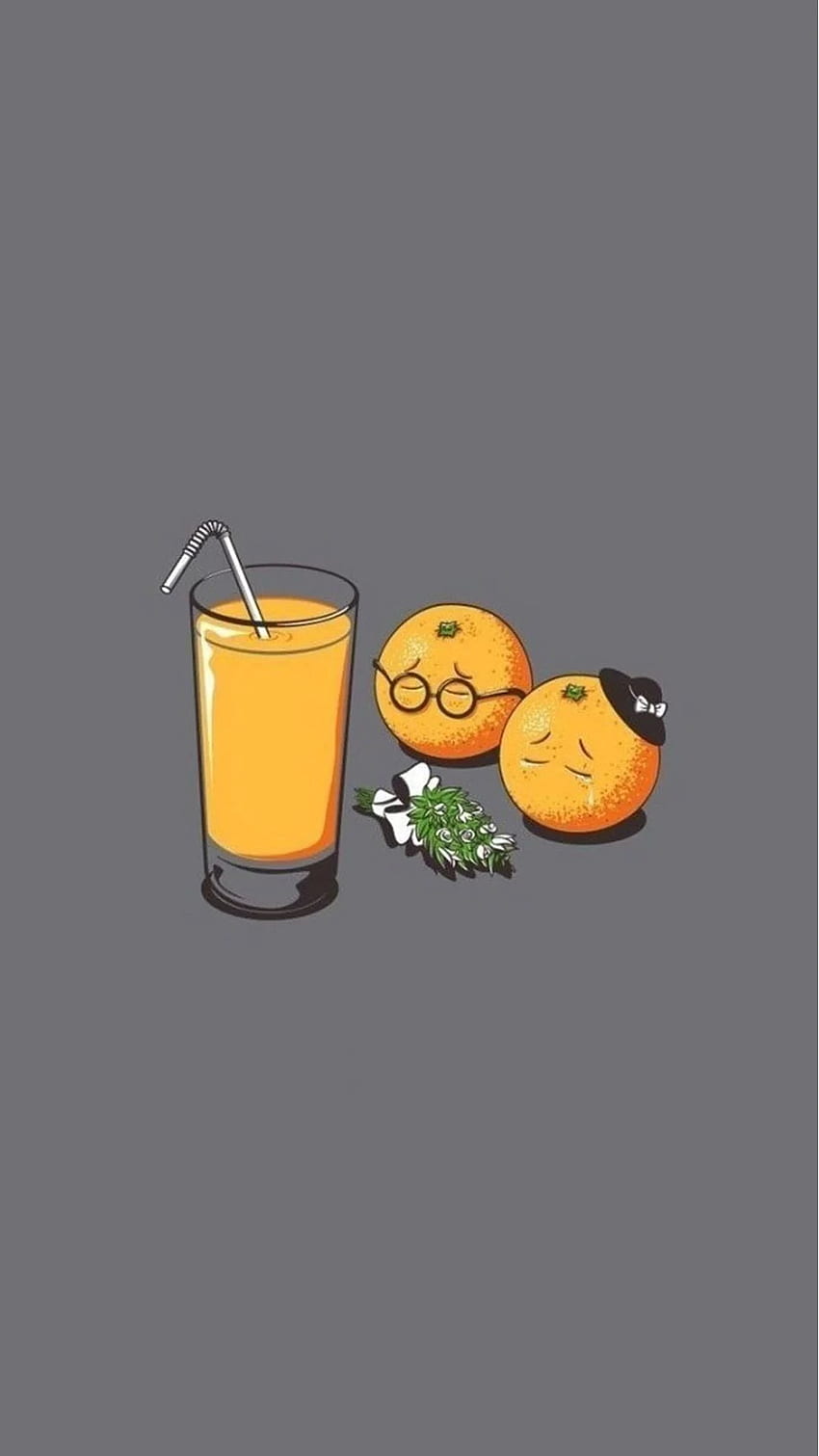 Orange Juice Funeral Funny iPhone 8, Funny XR HD phone wallpaper