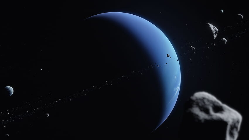 Neptun Planet Space 1440P Rozdzielczość , Tło i , Neptun Tapeta HD