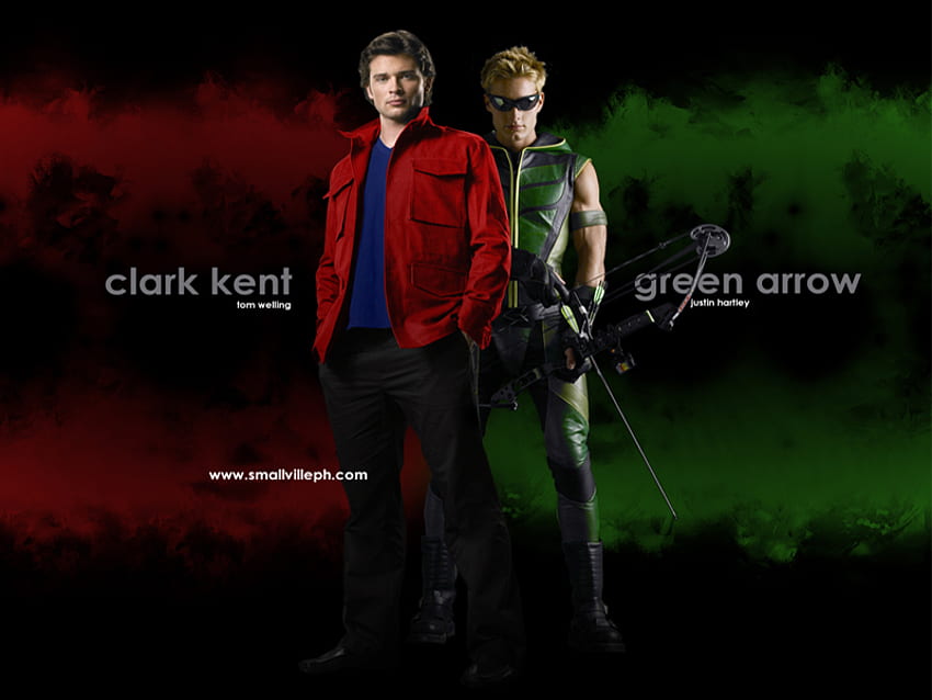 Smallville, yeşil ok, yeşil ok, tv dizisi, kent, clark kent, warner kardeş, wb HD duvar kağıdı