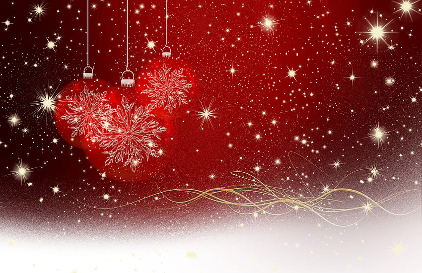 Stars at Xmas Background , Cards or Christmas, Gold Christmas HD wallpaper