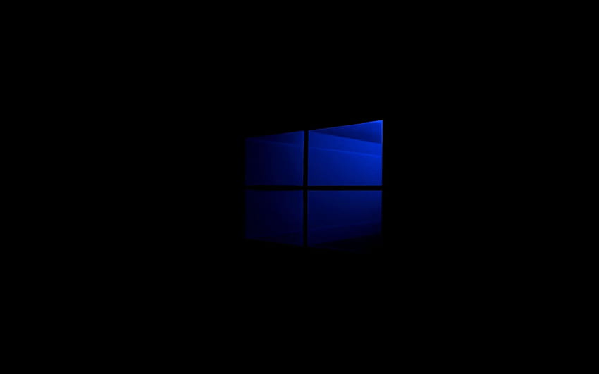 Ideas oscuras de Windows 10, negro Windows 11 fondo de pantalla