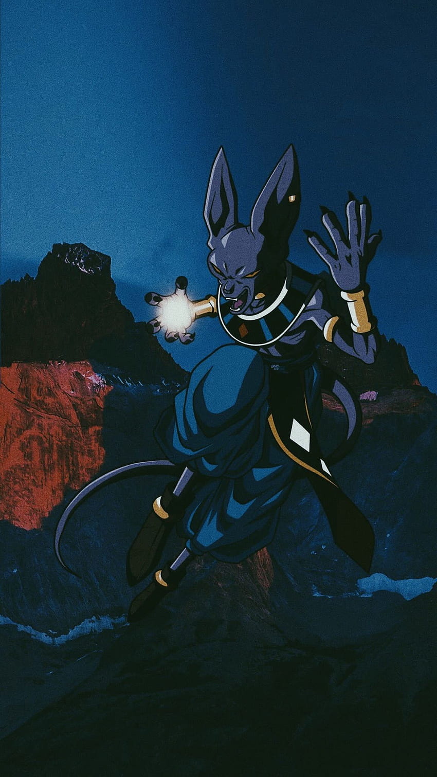 Beerus God Of Destruction His main ability provides a nifty 20 heal but he is still defensively wanting HD phone wallpaper