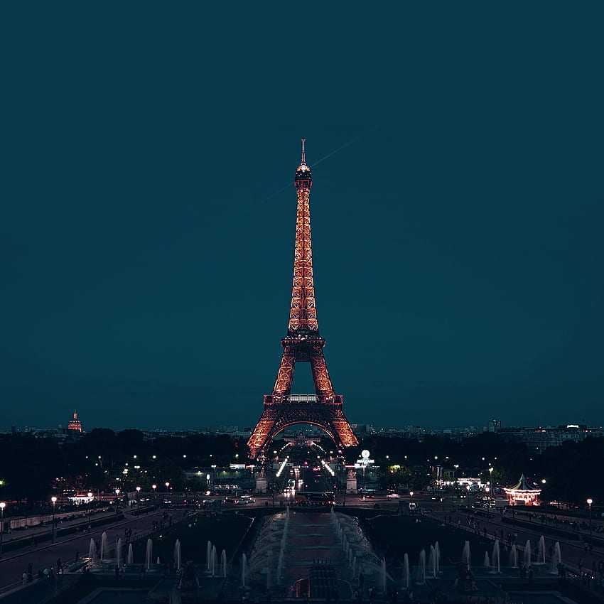 Paris Night France City Blue Eiffel Tower, Paris at Night HD phone ...