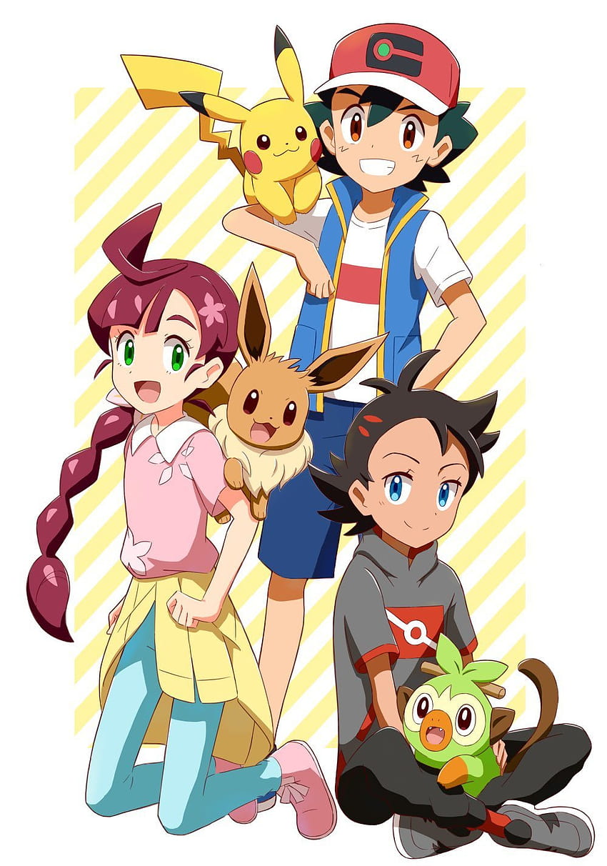 Ash Goh y Chloe, Viajes, Pokémon fondo de pantalla del teléfono