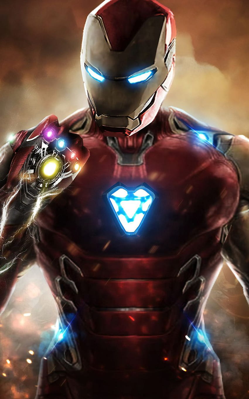Iron Man für Android, fiktive Figur, Iron Man, Superheld, Rüstung, Kriegsmaschine, Spiele, Metall, Actionfigur, Illustration, Kunst, Iron Man Sad HD-Handy-Hintergrundbild