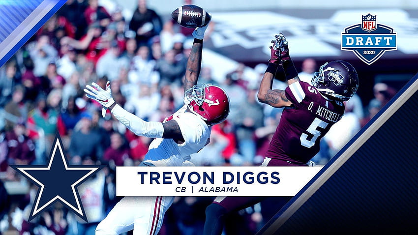 Cowboys select DB Trevon Diggs with pick 51 HD wallpaper