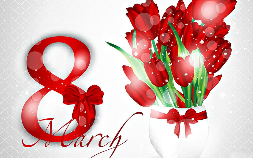 *** 8 march ***, eight, holidays, happy, march HD wallpaper