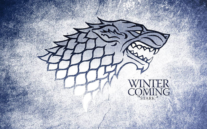 House Stark ฤดูหนาวกำลังมา Game of Thrones วอลล์เปเปอร์ HD