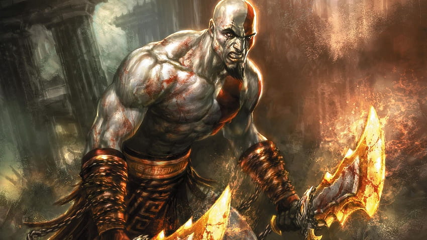 : God Of War PSP, God of War Ketten des Olymps HD-Hintergrundbild