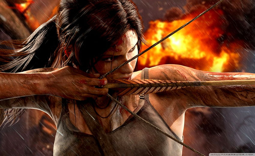 Tomb Raider Lara Croft Bow ❤ - Tomb Raider , Lara Croft วอลล์เปเปอร์ HD