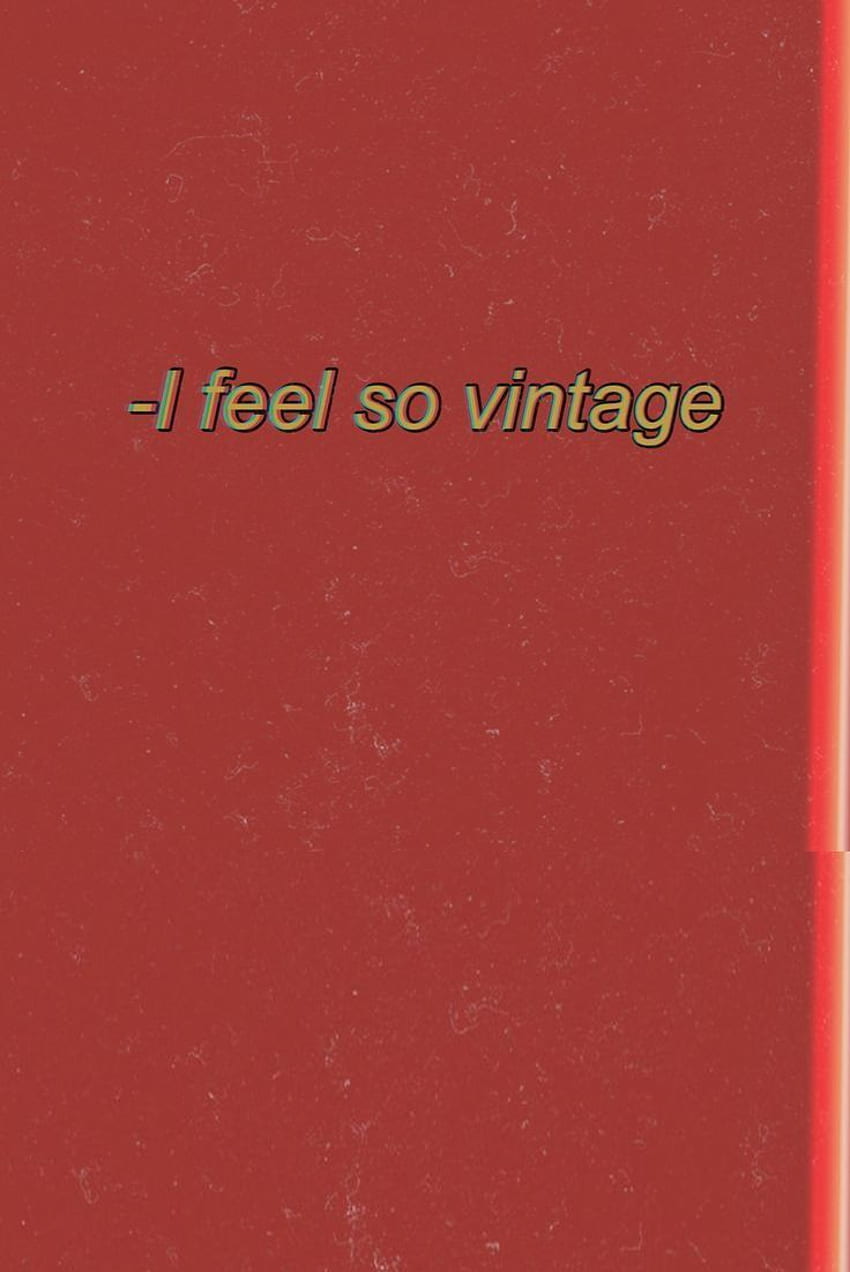 Jahom On Vintage Rétro In 2020. Red Aesthetic, Aesthetic Vintage, Red Aesthetic Grunge, Red Retro 80s Aesthetic HD phone wallpaper