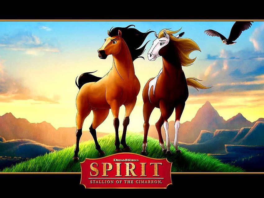 spirit and rain - Spirit: Stallion Of The Cimarron, Spirit Stallion Of The Cimarron 2002 HD wallpaper