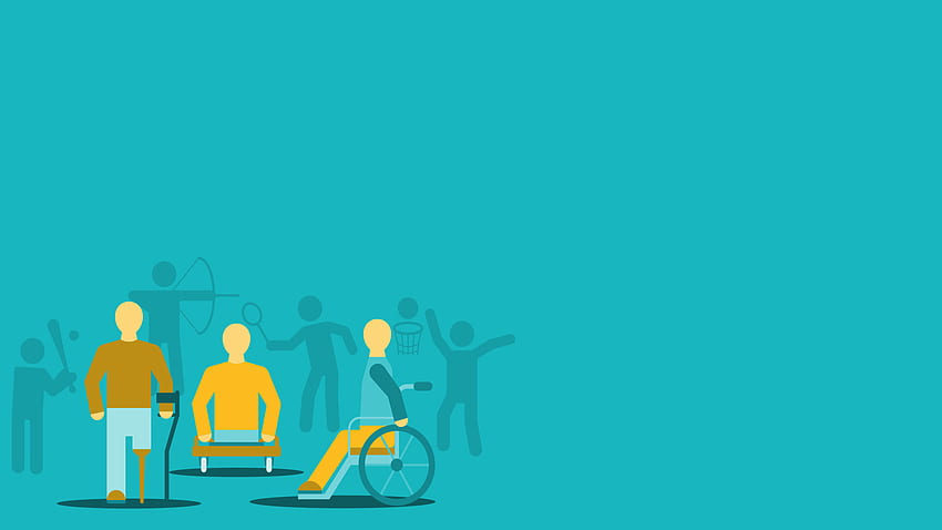 Persons with Disabilities Powerpoint Templates - Editorial, Google Slides, Healthcare & Medical - PPT Background and Templates, Disability HD wallpaper