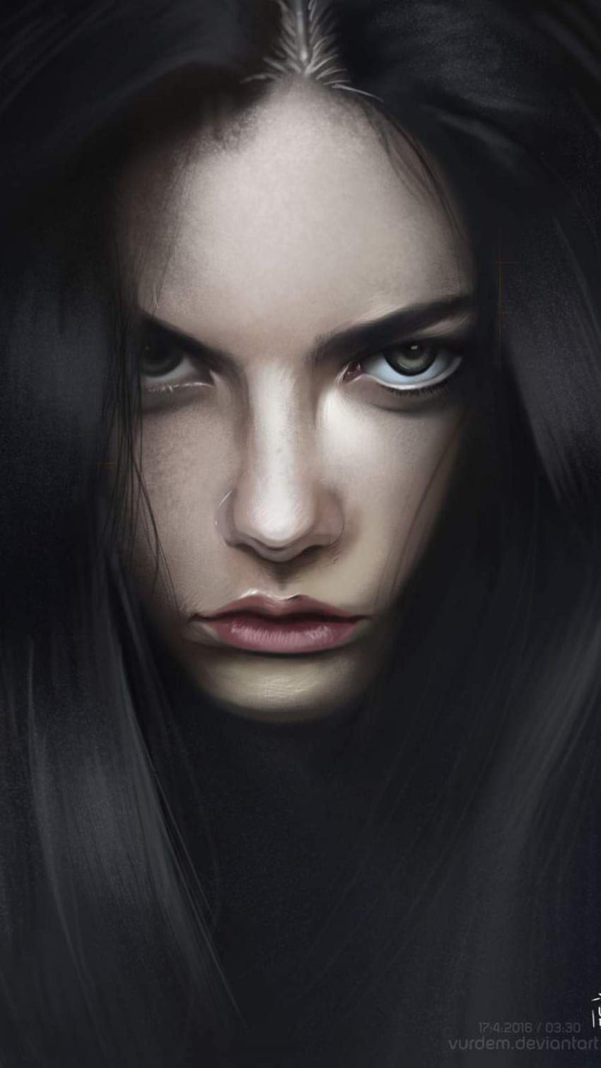 Pretty Girl iPhone - iPhone : iPhone . Angry women, Digital painting portrait, Girl iphone , Mad Girl HD phone wallpaper