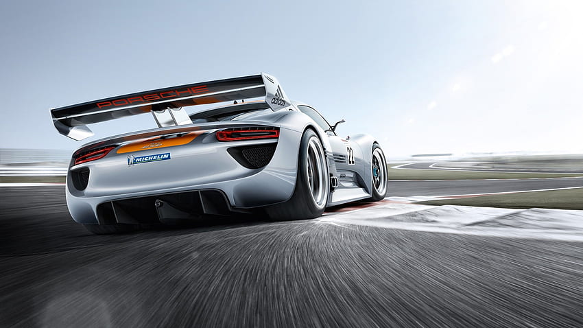supercars, Porsche, race tracks, Porsche 911 RSR, Porsche 991, Porsche 911, car, motion blur. Mocah, Racer Car HD wallpaper