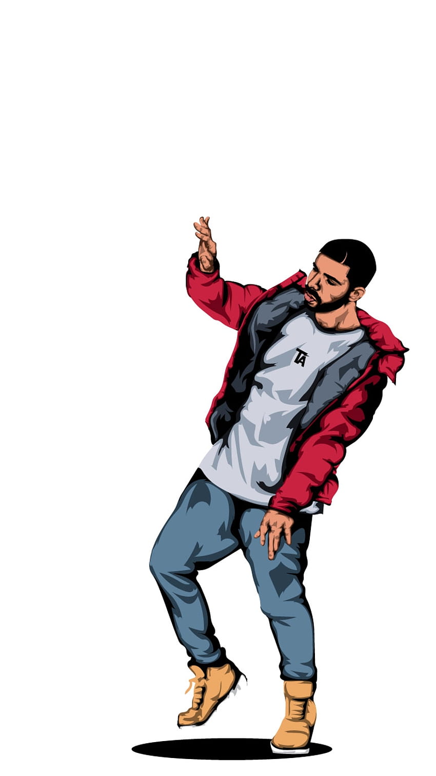 Drake iPhone Cartoon, Hip Hop Cartoon iPhone HD phone wallpaper