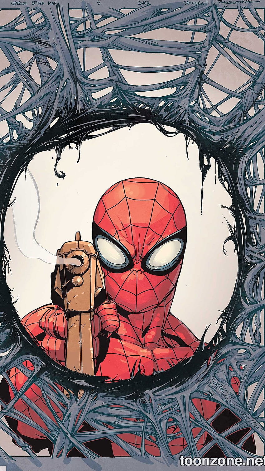 Spiderman Comic, スパイダーマン, 漫画 HD電話の壁紙