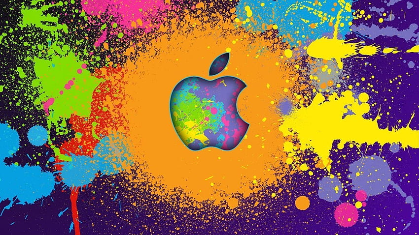 graffiti . , Tło, , Sztuka . Apple iPad, logo Apple, Apple, Graffiti Design Tapeta HD