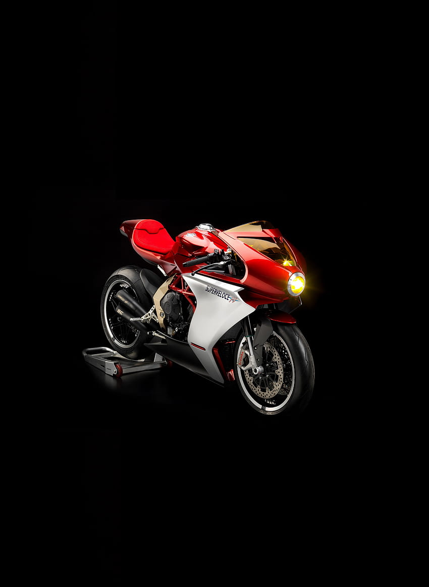 Спортен мотоциклет, MV Agusta Superveloce 800 HD тапет за телефон
