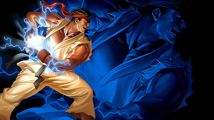 Ryu Hadouken Street Fighter 2 Street Fighter V , , Game , . Petarung Jalanan Ryu, Petarung Jalanan Ken, Petarung Jalanan Personagen, Petarung Jalanan II Wallpaper HD