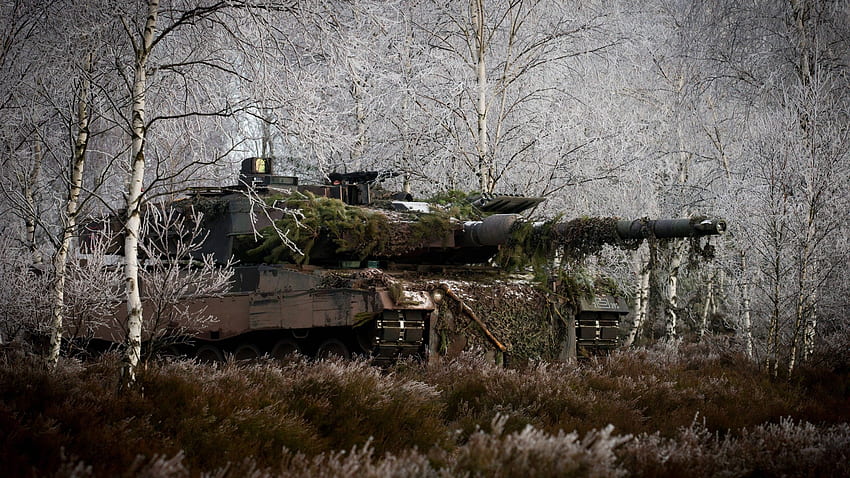 militer, Tank, Leopard 2, Bundeswehr / dan Latar Belakang Seluler Wallpaper HD