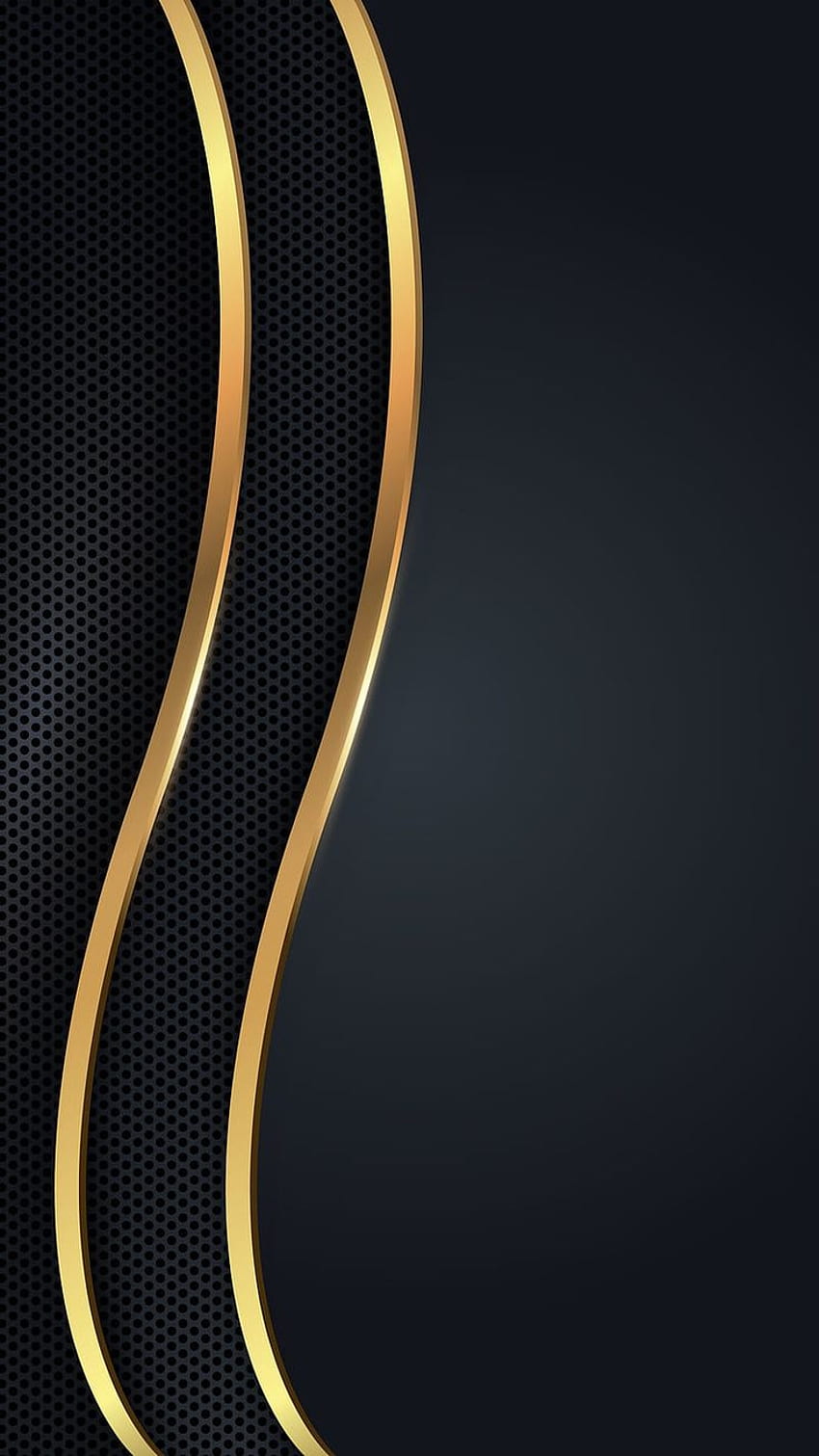 Emas Abstrak Gelap, abstrak, latar belakang, hitam, gelap, emas, emas, logam, metalik, berkilau, seluler pada tahun 2021. , Seluler , , Abstrak Logam Hitam wallpaper ponsel HD