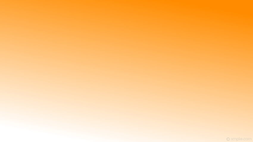 gradien linier oranye putih oranye tua Wallpaper HD