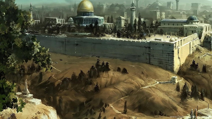 Jerusalem wallpaper by Taufan expander by taufandigitalart on DeviantArt