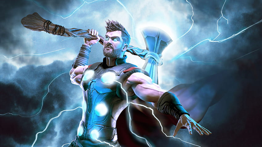Thor Lighting Thor , Superheroes , , Digital Art , Artwork Wallpape In 2020. Thor , For Pc, Pc HD wallpaper